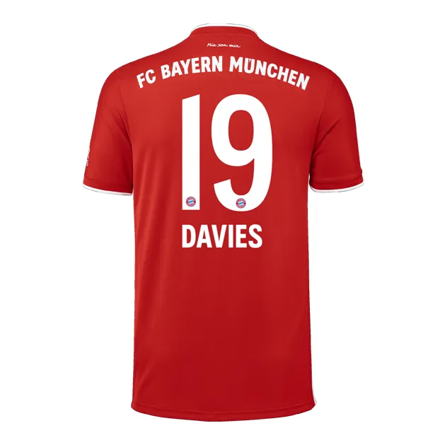 adidas Bayern Home Jersey 2020/21 DAVIES #19