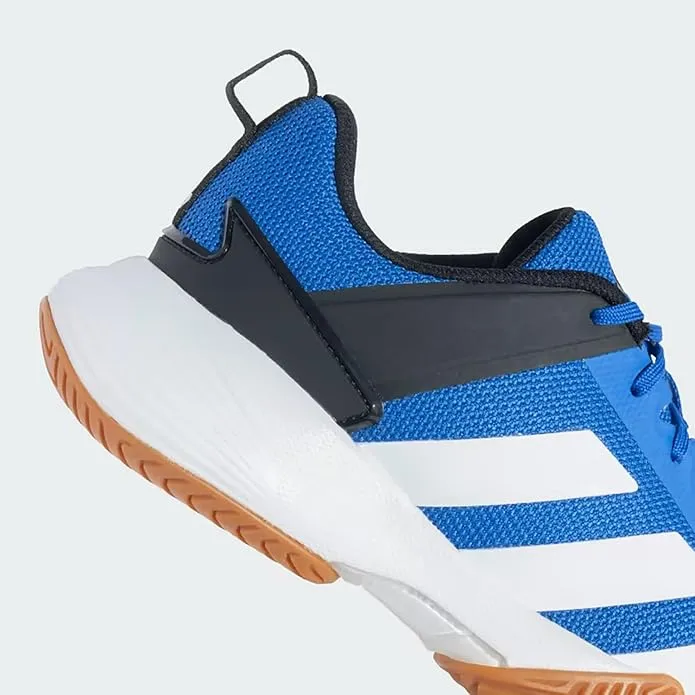 Adidas Ind Top V2 Men's Indoor Badminton Shoes | Lightweight Non-Marking Sole | Cushioned Grip for Court Sports | EVA & Rubber Sole | Ideal for Badminton, Squash, & Indoor Training