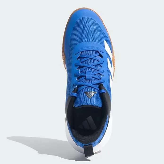 Adidas Ind Top V2 Men's Indoor Badminton Shoes | Lightweight Non-Marking Sole | Cushioned Grip for Court Sports | EVA & Rubber Sole | Ideal for Badminton, Squash, & Indoor Training