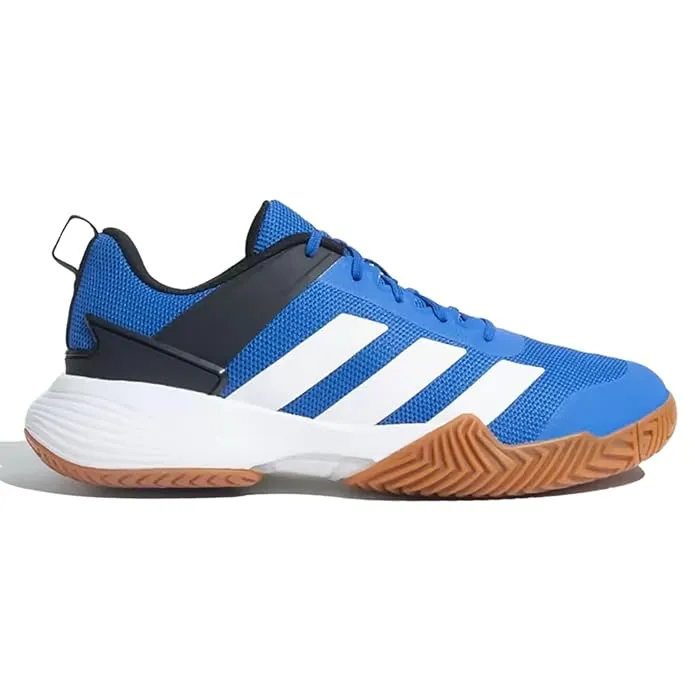 Adidas Ind Top V2 Men's Indoor Badminton Shoes | Lightweight Non-Marking Sole | Cushioned Grip for Court Sports | EVA & Rubber Sole | Ideal for Badminton, Squash, & Indoor Training