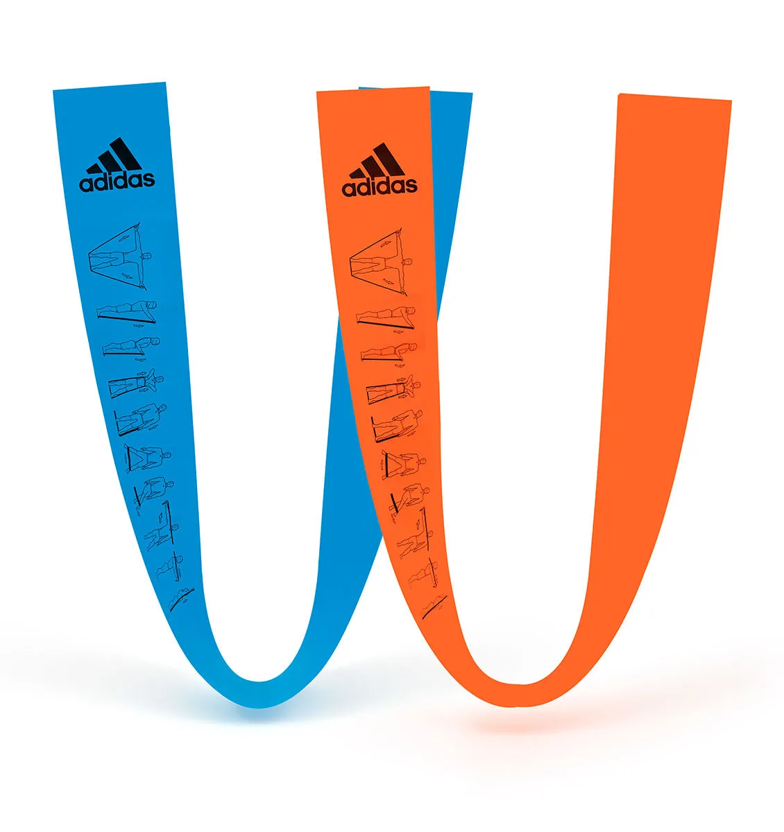 adidas Training Bands (Set of 2) - 1.8m