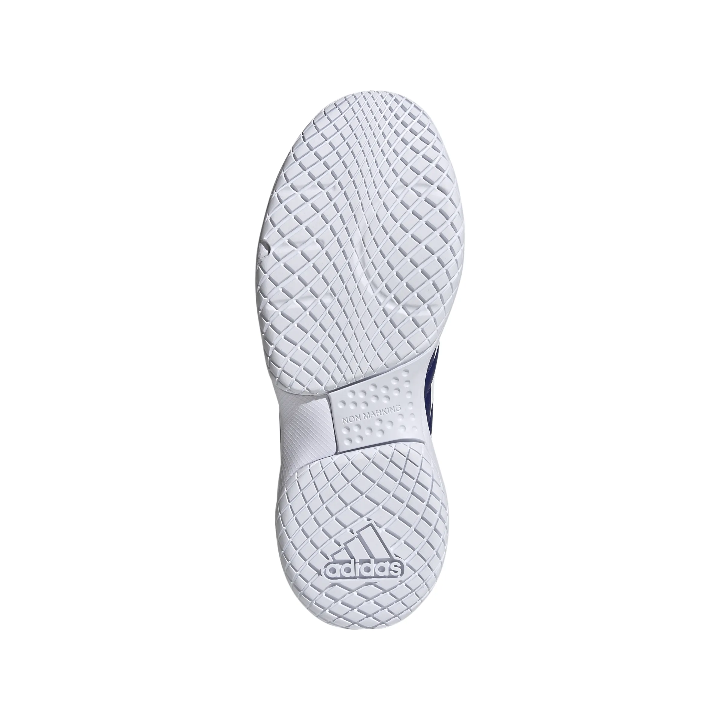Adidas Womens Ligra 7 Indoor Shoes - Blue/White