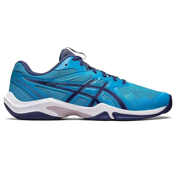 ASICS GEL-BLADE 8 Men’s Badminton Shoes | Island Blue/Indigo Blue | Lightweight Indoor Court Shoes with GEL Cushioning & Trusstic System