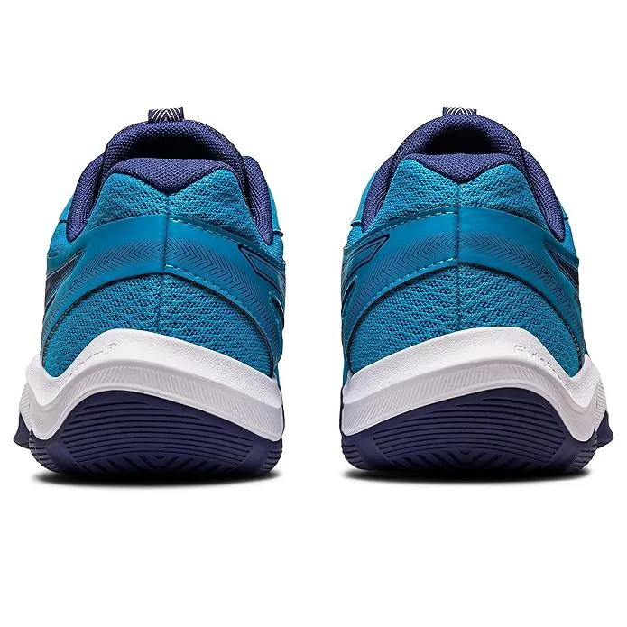 ASICS GEL-BLADE 8 Men’s Badminton Shoes | Island Blue/Indigo Blue | Lightweight Indoor Court Shoes with GEL Cushioning & Trusstic System