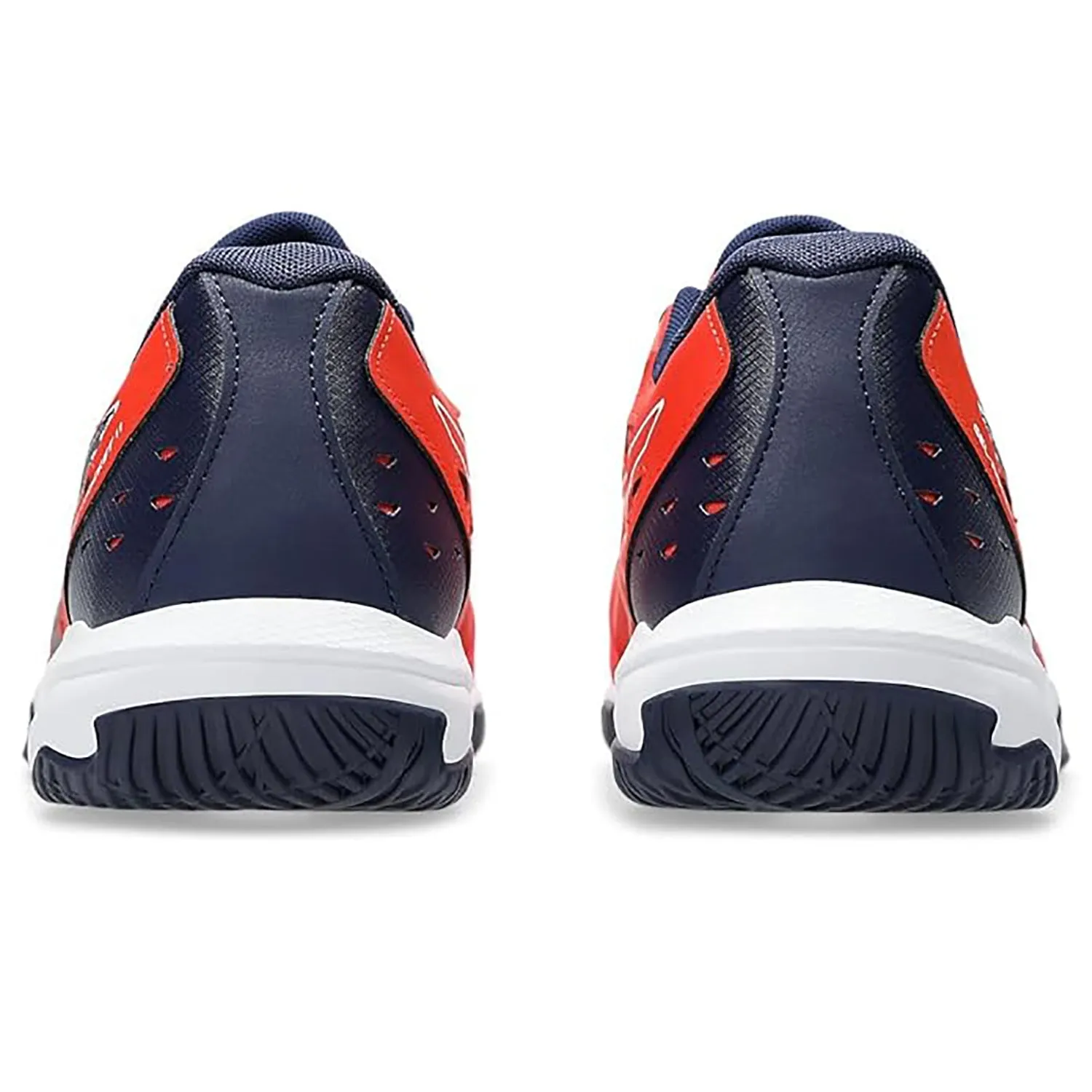 ASICS GEL-ROCKET 11 Men’s Badminton Shoes – Fiery Red/Peacoat | Lightweight Indoor Court Grip & GEL Cushioning