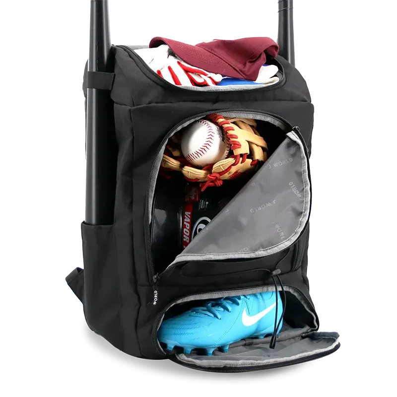 Athlete Multi-Sports Backpack in Black