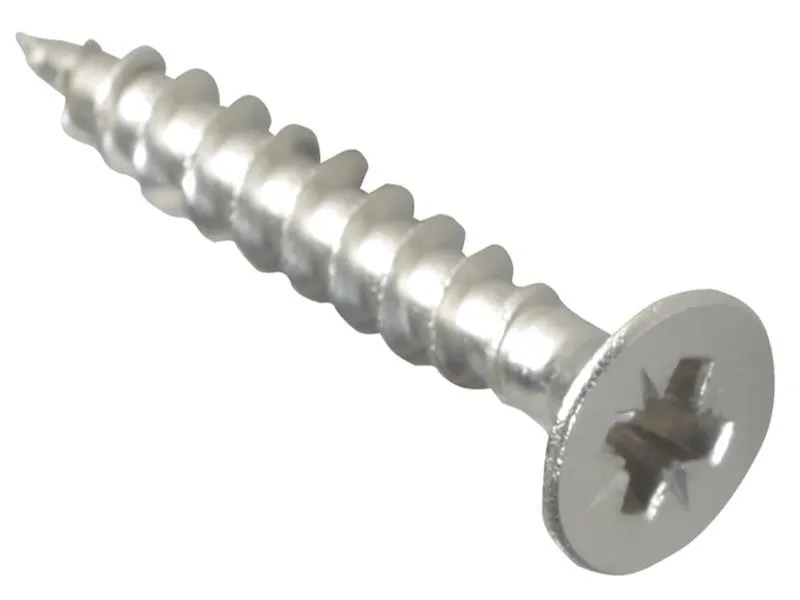 Forgefix Multi-Purpose Pozi Screw Csk St Stainless Steel 4.0 X 25Mm Box 200