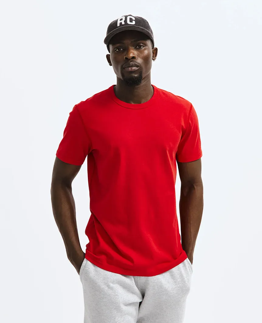 Lightweight Jersey T-Shirt Carmine