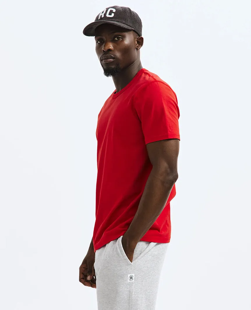 Lightweight Jersey T-Shirt Carmine