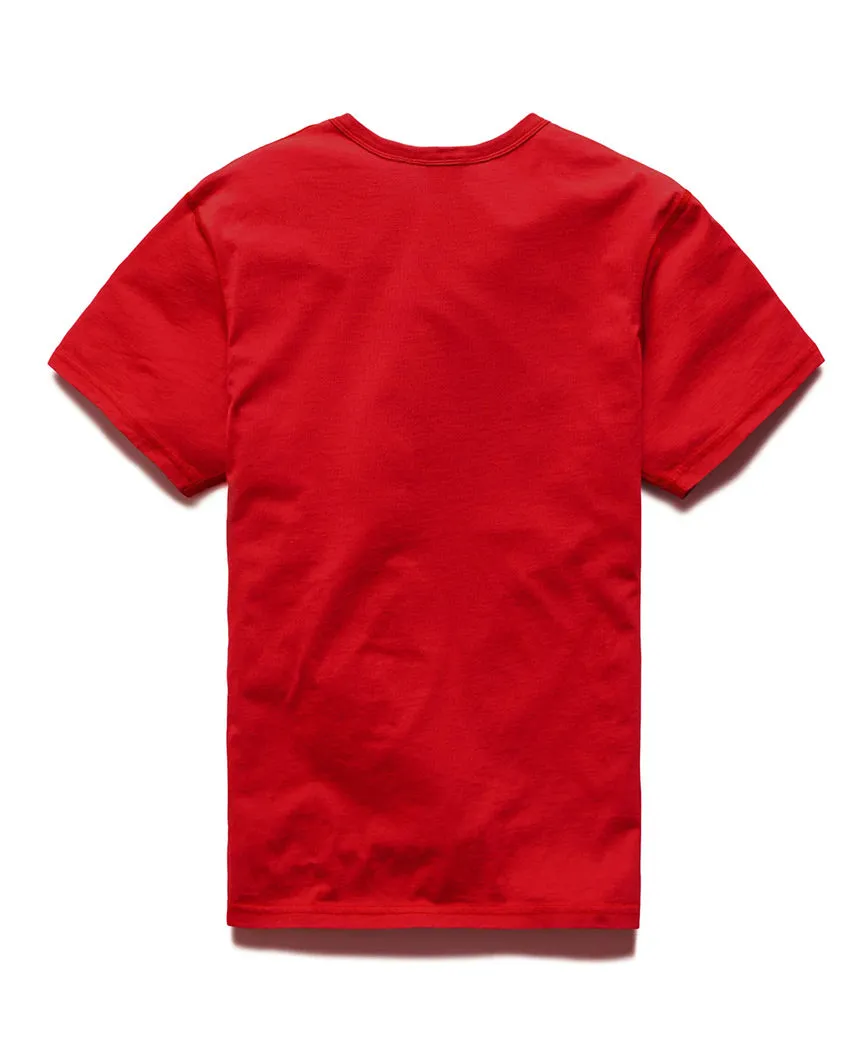 Lightweight Jersey T-Shirt Carmine