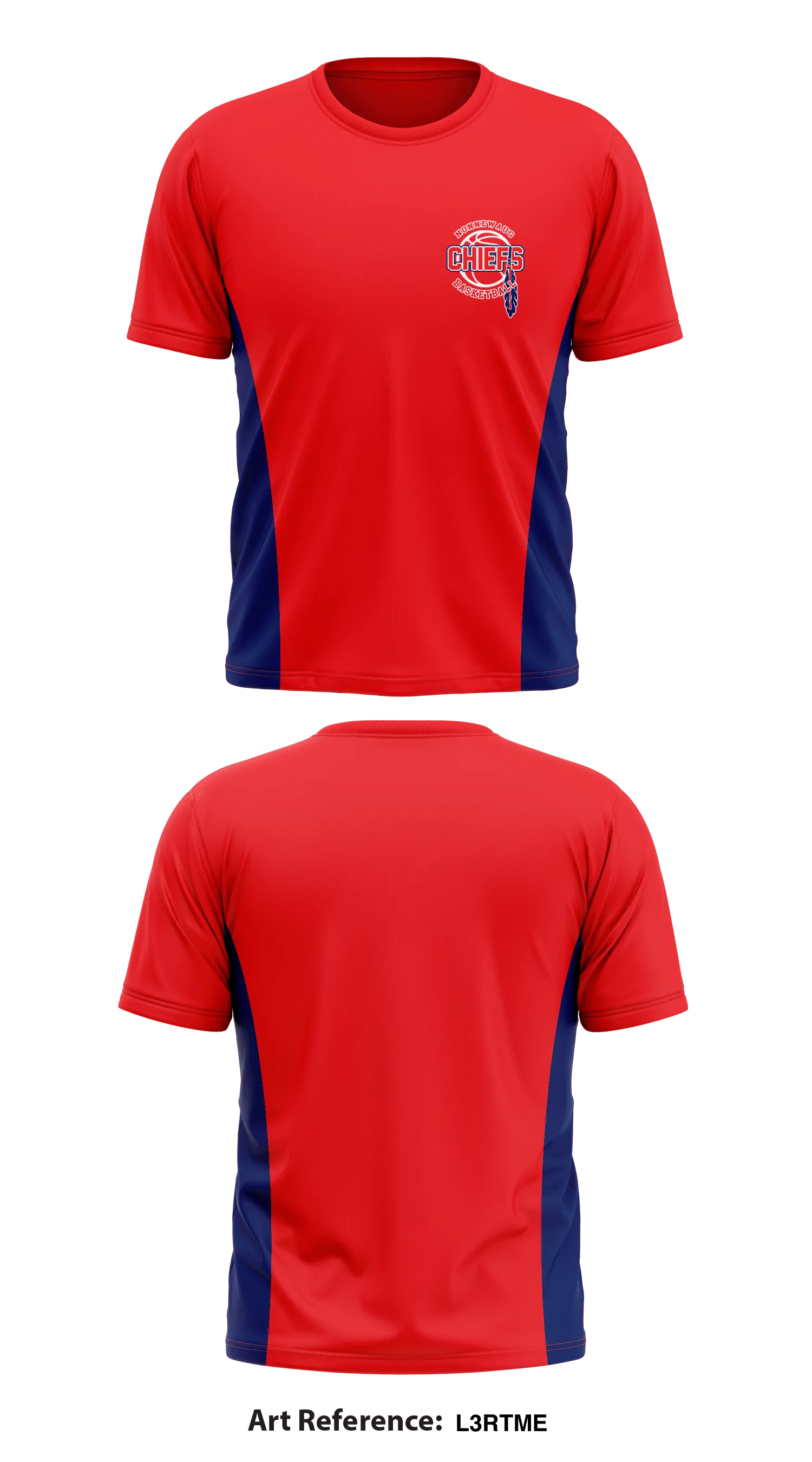 Nonnewaug High School Core Men's SS Performance Tee - L3rTME