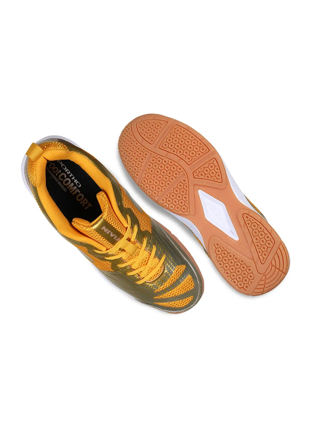 Super Court 2.0 Badminton Shoe For Men Gold